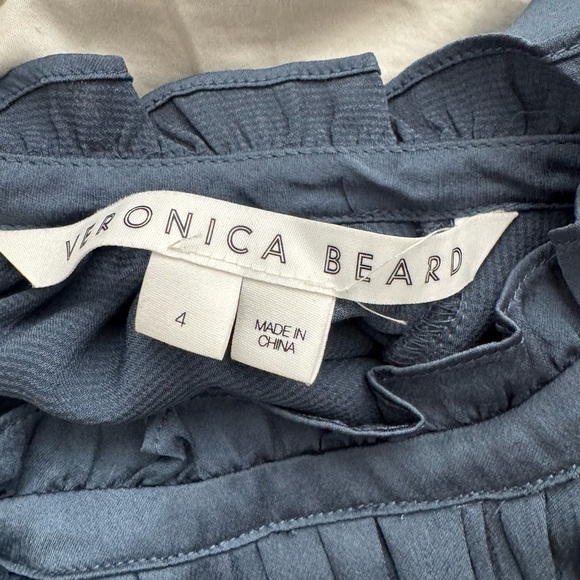 Veronica Beard Mandell top in slate - Picture 6 of 7